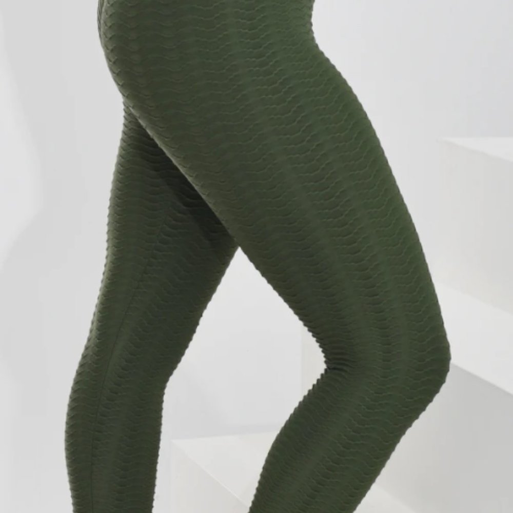 Booty by Brabants Cropped Capri Verde Floresta